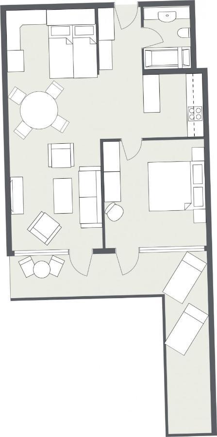 Appartement 9-911 Meerblick Timmendorfer Strand Oda fotoğraf